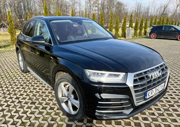 lubelskie Audi Q5 cena 113000 przebieg: 99000, rok produkcji 2017 z Kraków